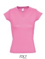 Dames  T-shirt Sols V-Neck Victory Orchid Pink